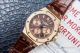 Grade 1A Copy Audemars Piguet Royal Oak Chronograph 7750 Watch Chocolate Dial Brown Leather Strap (2)_th.jpg